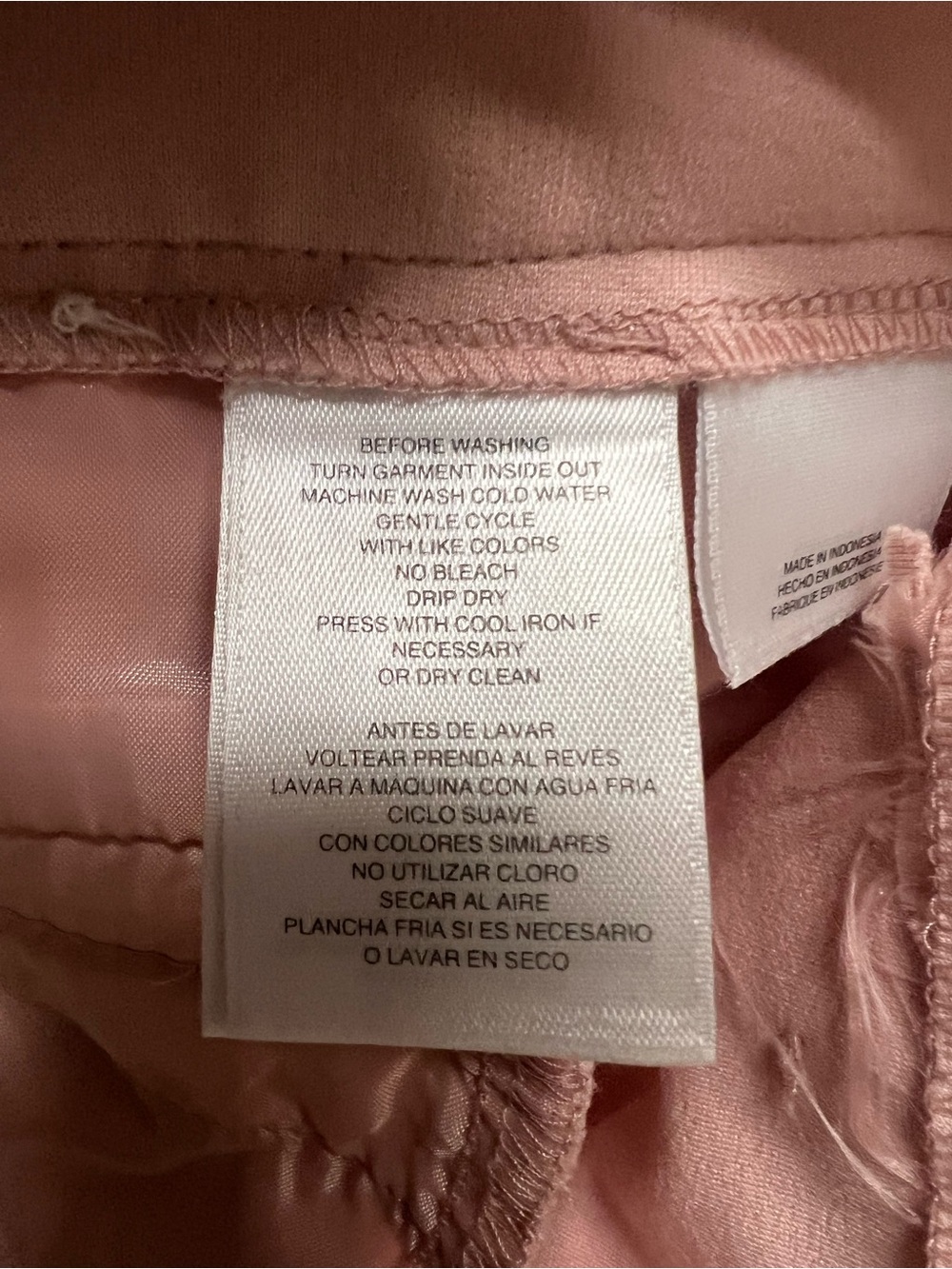 Anne Klein Blush Pink Tailored Knit Pants - Picture 11 of 15